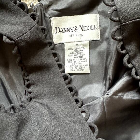 Vintage Little Black Dress Women's Size 8 Petite - Picture 5 of 6